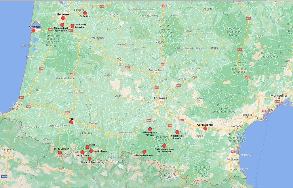 Map-SW France